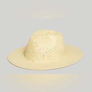 NWT Madewell Woven Straw Hat